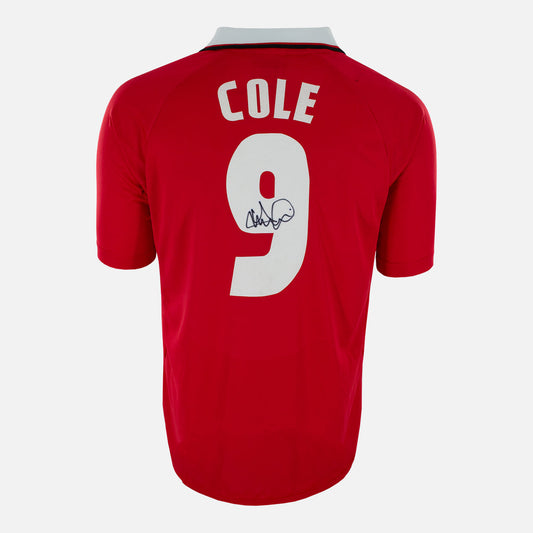 Signed Andy Cole - Man Utd Shirt - RAFFLE