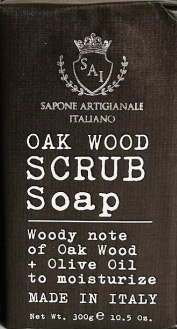 Oak Wood Scrub Soap