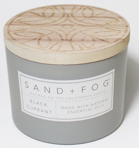 Sand + Fog - Black currant scented candle